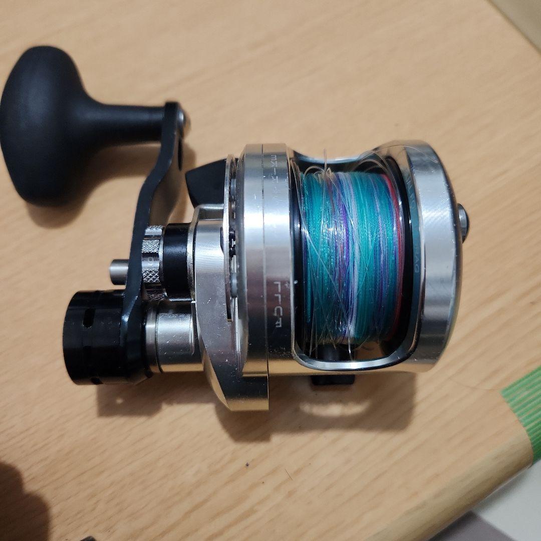 オクマANDROS 5NIIaベイトリール シルバー右巻き