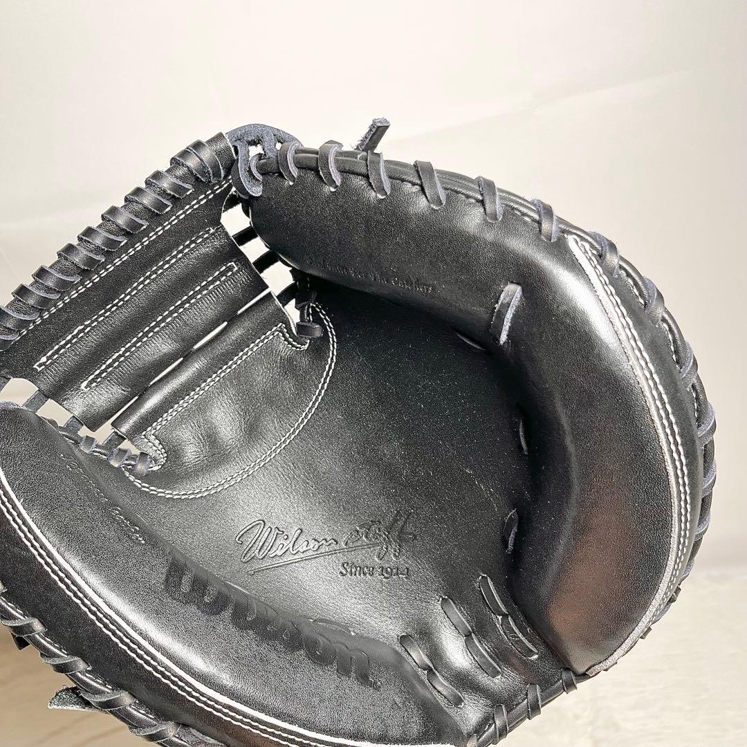 【極美品・未使用】Wilson staff 硬式 キャッチャーミット 日本製
