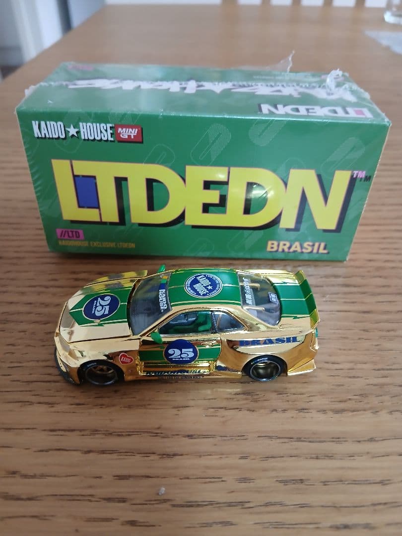 LTDEDN KAIDO HOUSE ミニカー ゴールド・グリーン