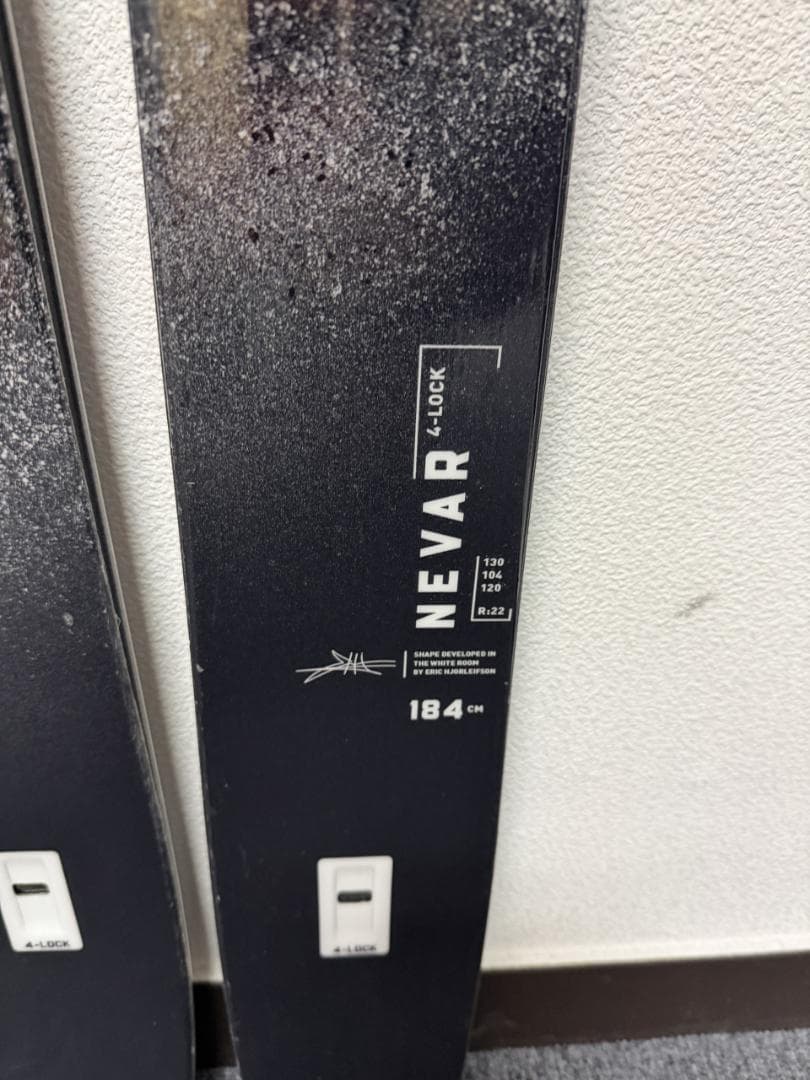 25 4FRNT NEVAR 184cm 専用シール付き ファントム施工済