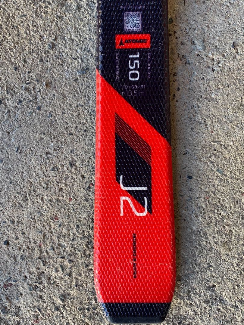 Atomic J2 スキーセット Salomonブーツ付き