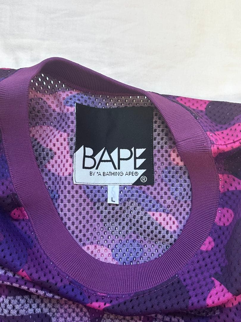 BAPE アベイシングエイプ タンクトップ L バスケットボール