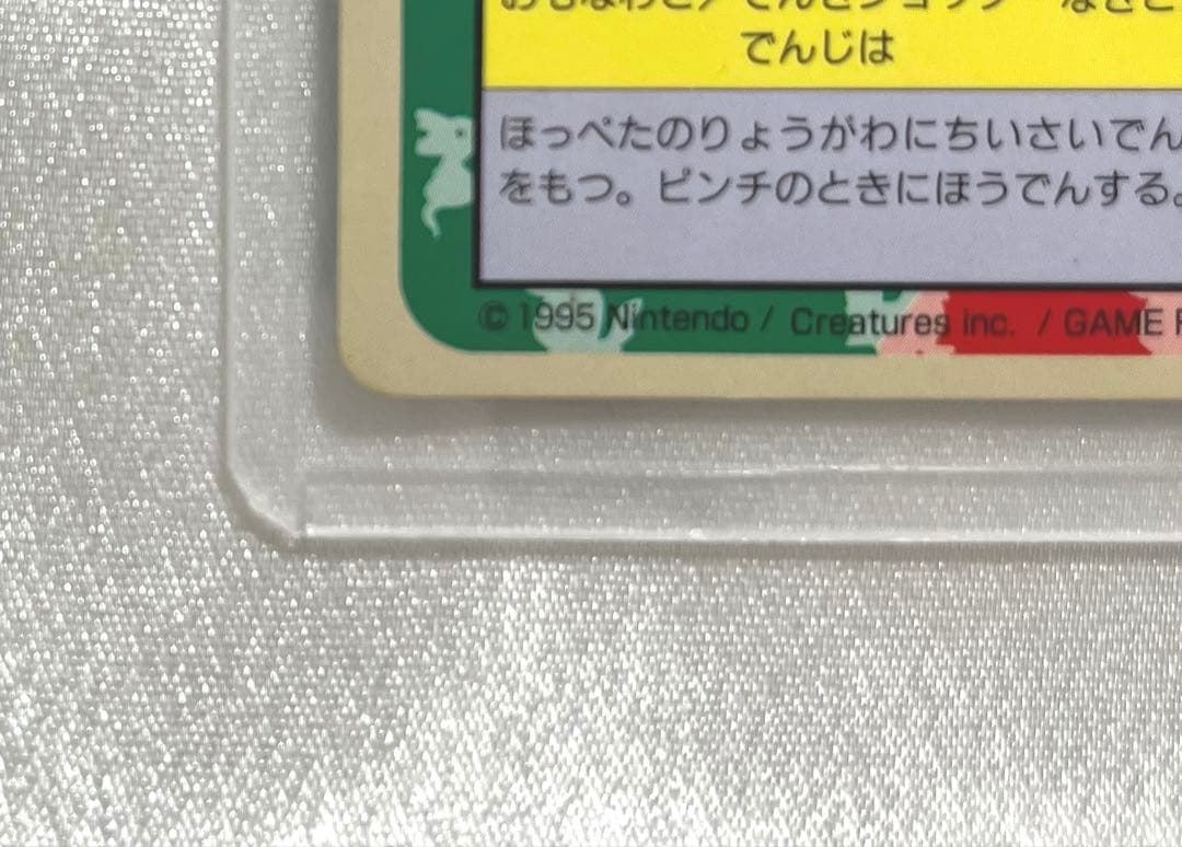 ピカチュウ　トップサン　裏青