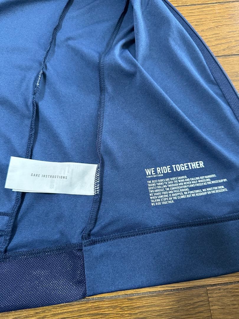Rapha サイクルジャージ M ネイビー(レディース)
