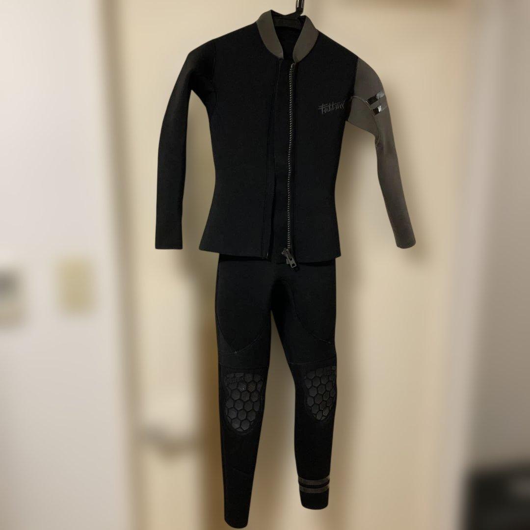 キッズ　150cm Fellow ウエットスーツ　上下セット 昨年新品購入