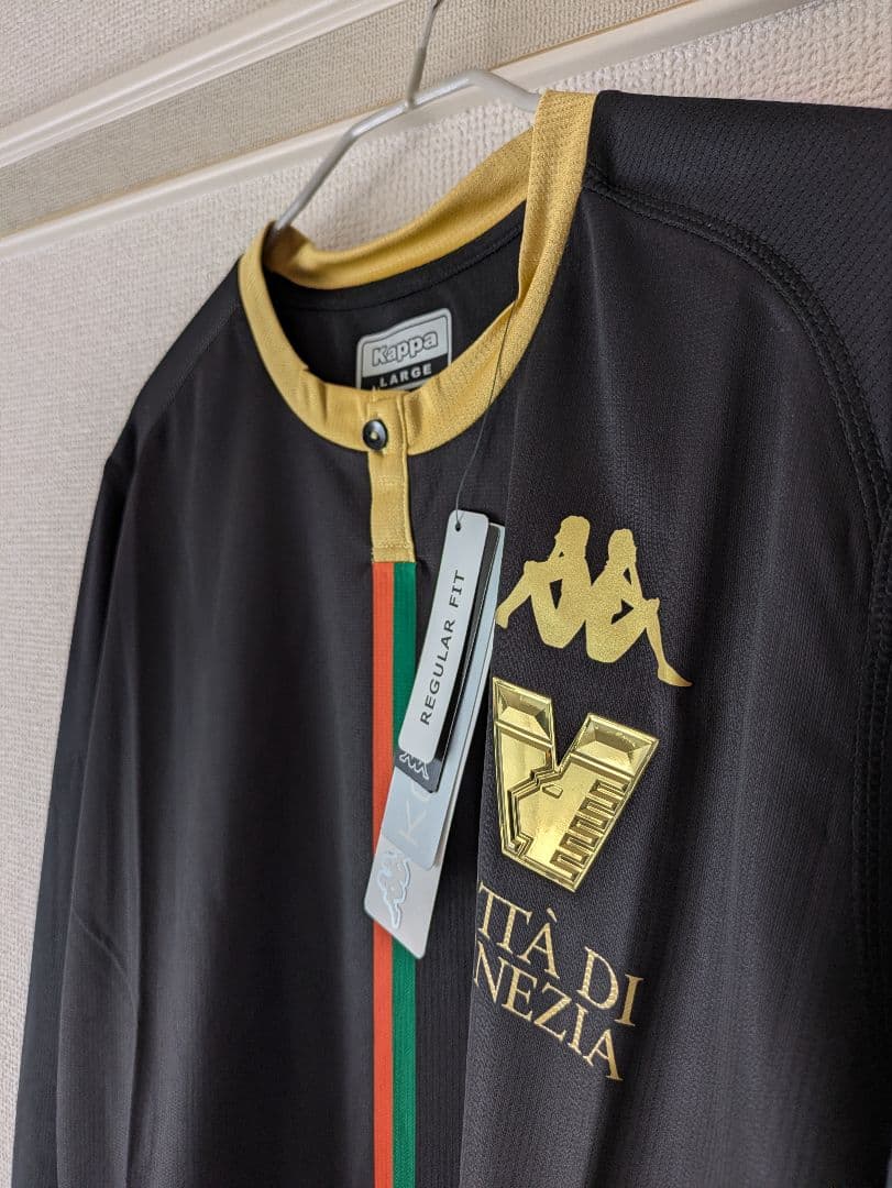 【ヴェネツィアFC】Lサイズ Kappa VeneziaFC 23/24長袖ユニ