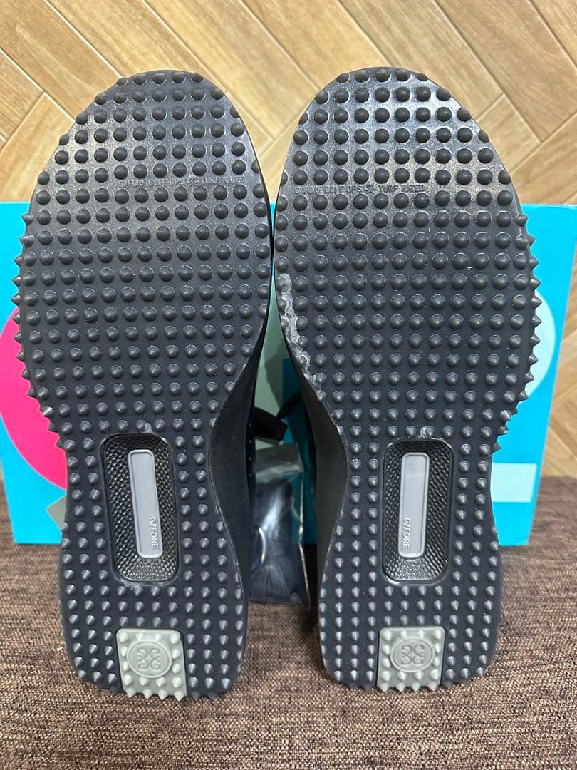 新入荷G/FOREメンズシューズG.112 ブラック　size27㎝