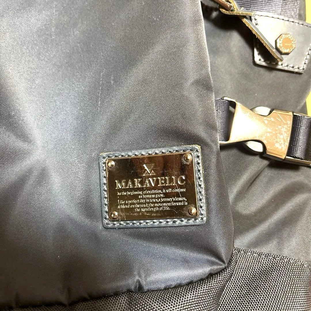 MAKAVELIC ネイビー リュック