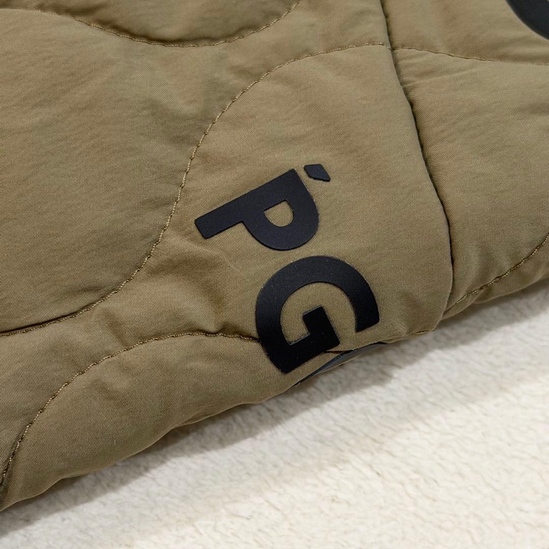 パーリーゲイツ PGG 中綿キルティングパンツ　カーキ　定価39600円　L