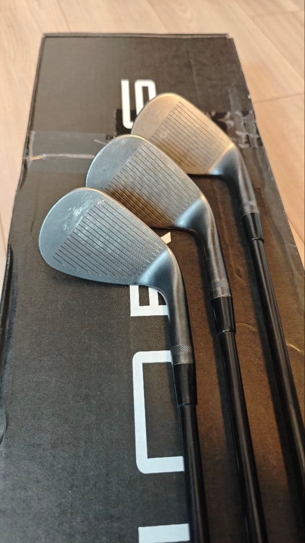 VOKEY SM10 jet black 特注品 レフティ 3本セット