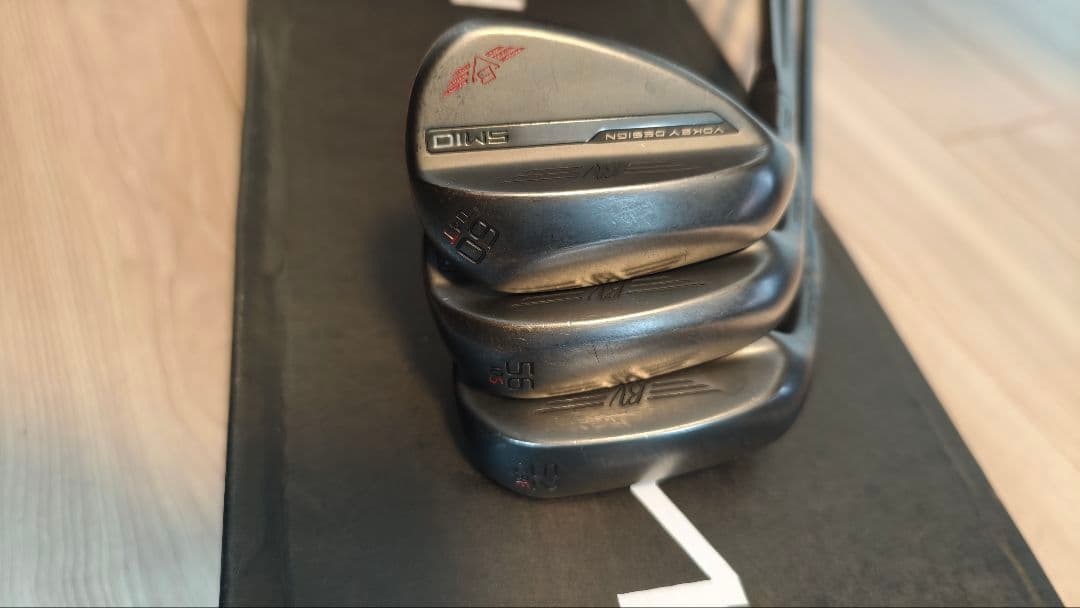 VOKEY SM10 jet black 特注品 レフティ 3本セット