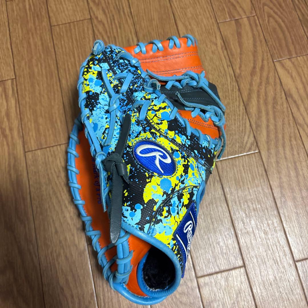 Rawlings 軟式グローブ スプラッター柄