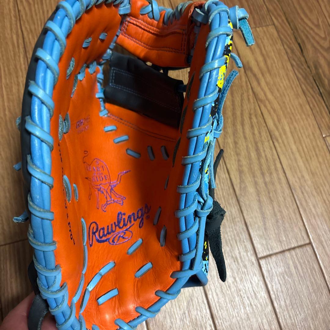 Rawlings 軟式グローブ スプラッター柄