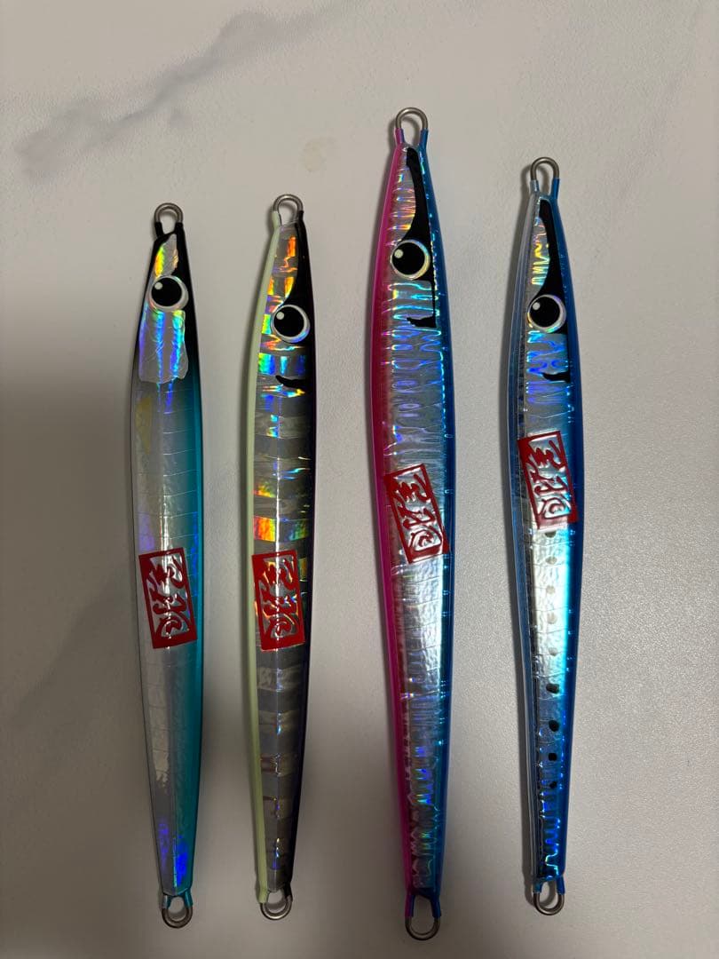 羽田ジグ 4本　ハダ工房　ハダジグ