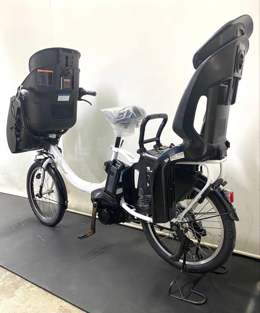 1年保証 新型　ヤマハ　パスキッスミニアン　20インチ　白色　電動アシスト自転車