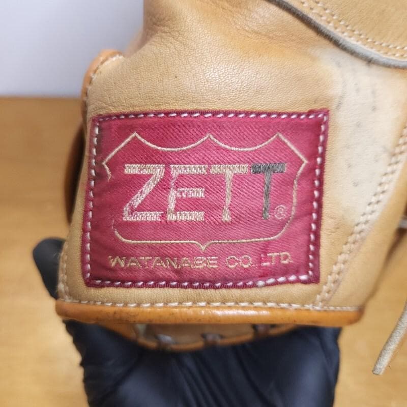 ZETT クラウンラベル 王冠 ビンテージ 激レア ファーストミット グローブ
