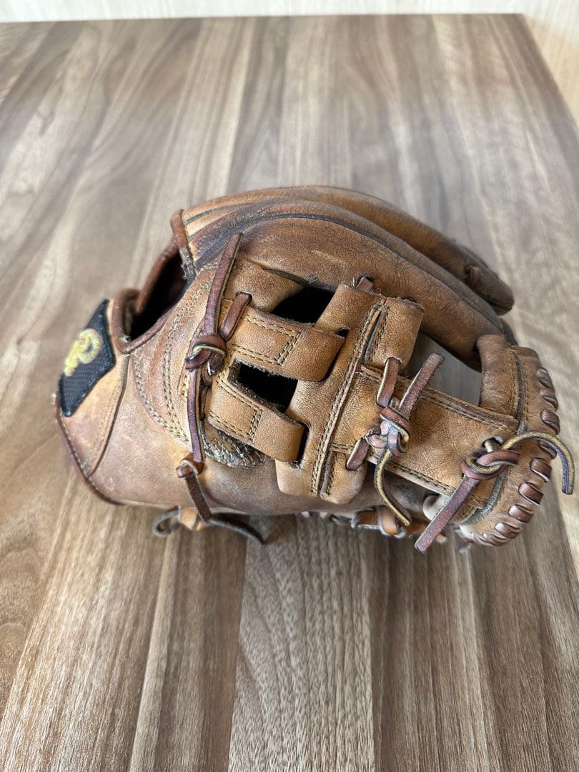 ドナイヤ ブラウン レザー 硬式グローブ 高校生
