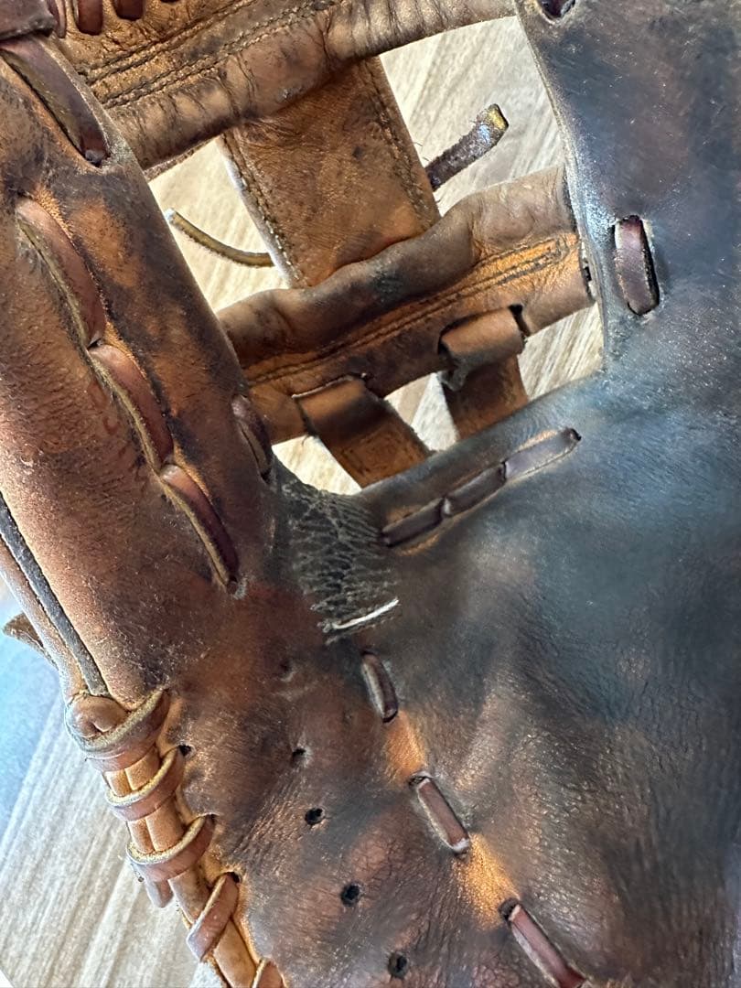 ドナイヤ ブラウン レザー 硬式グローブ 高校生