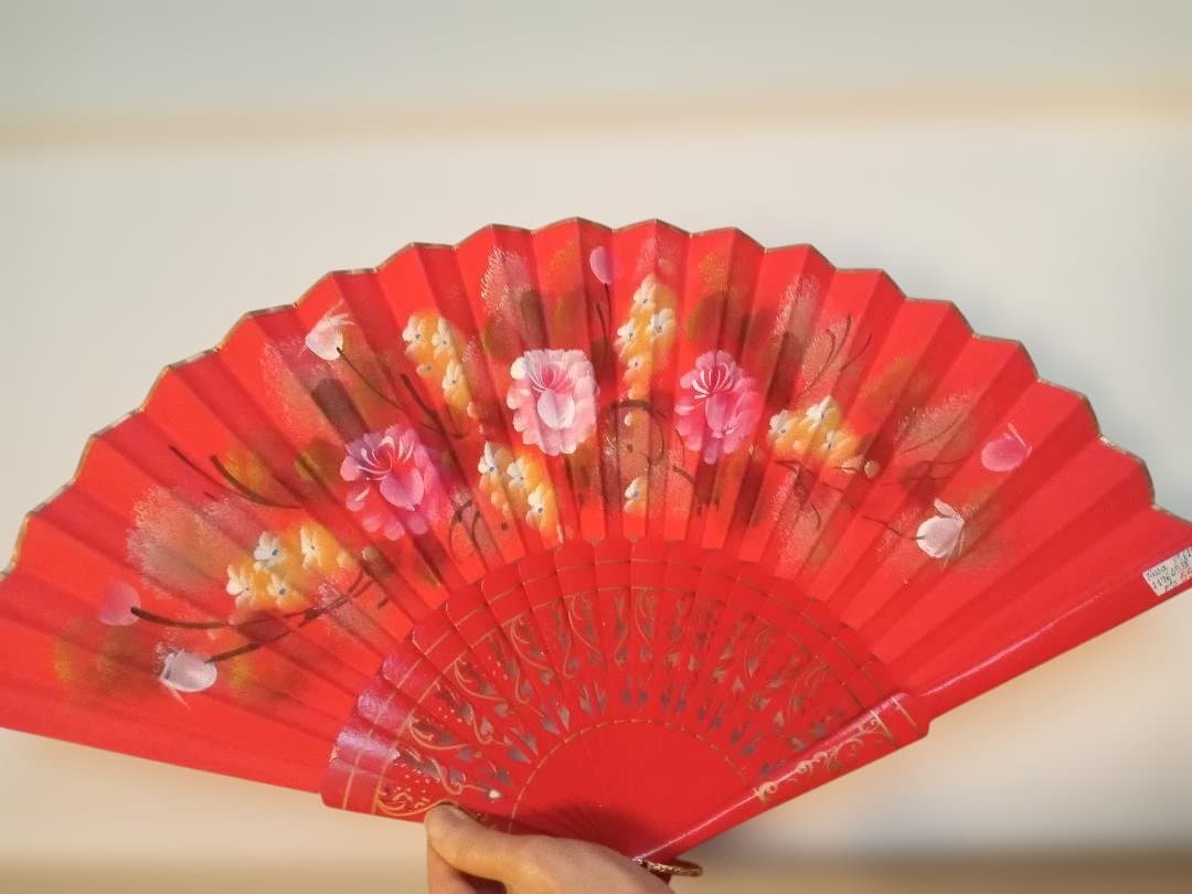 花柄 赤 アバニコ