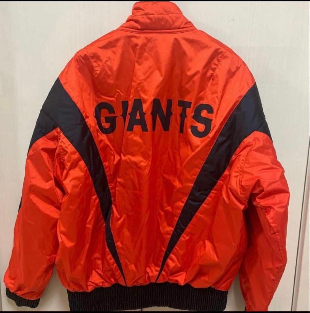 GIANTS ナイロンジャケット オレンジ/ブラック