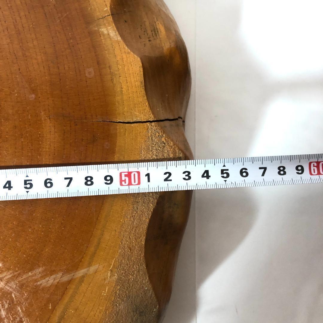 盆栽台、華台　花台　盆栽卓　飾り台　天然木 　53㎝、7.1kg