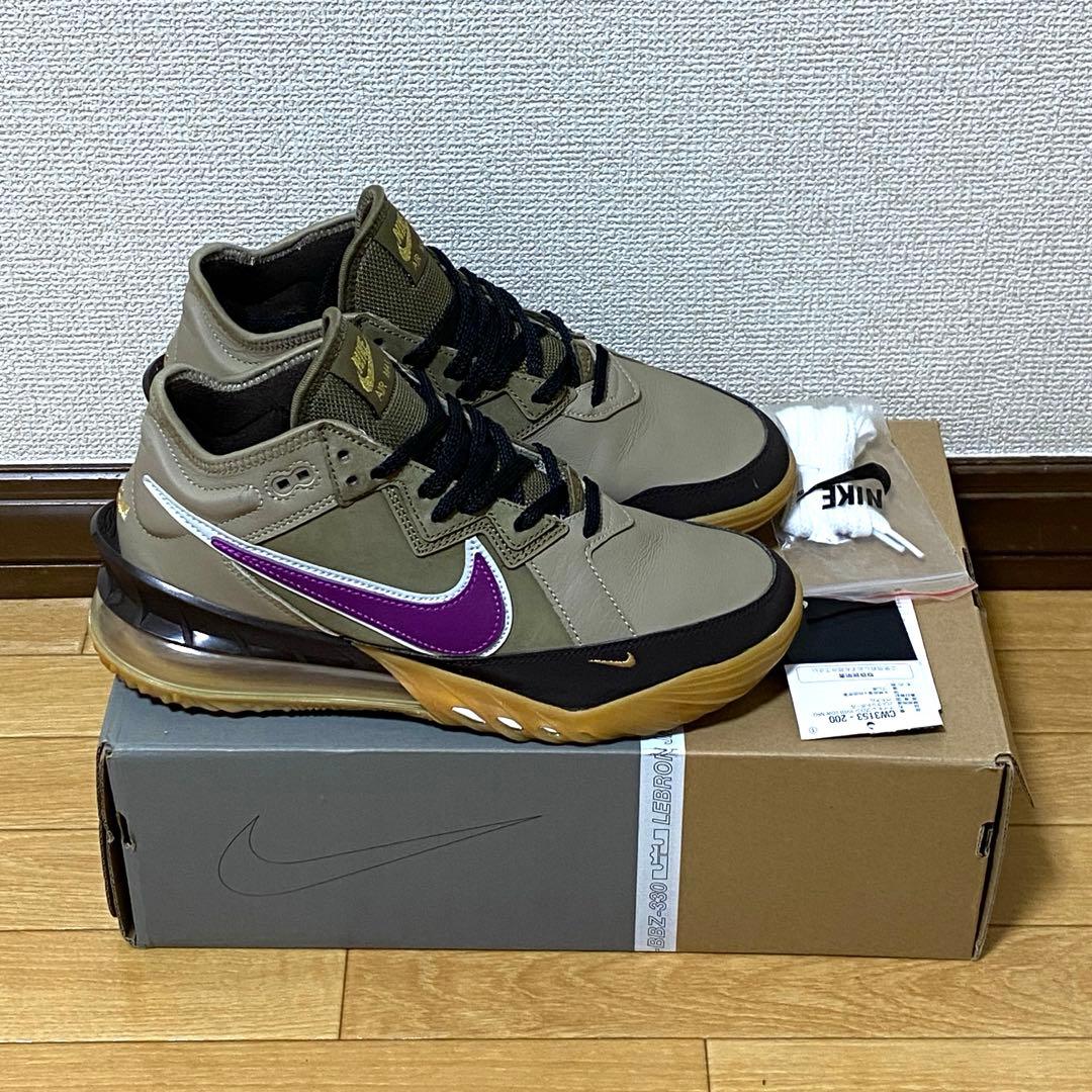 美中古 NIKE LEBRON XVIII LOW NRG atmos