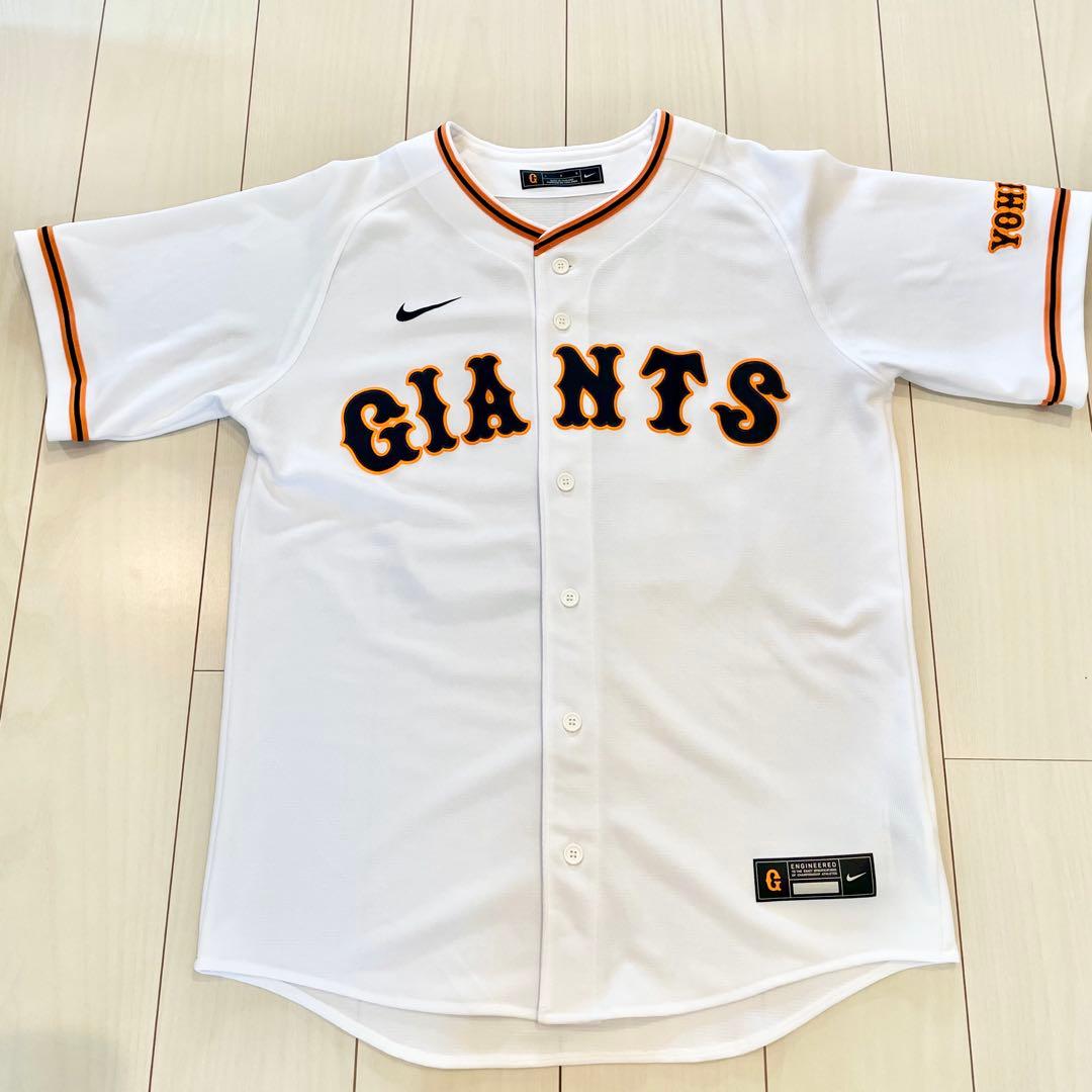 【美品】GIANTS 秋広優人 公式レプリカユニフォーム　Lサイズ