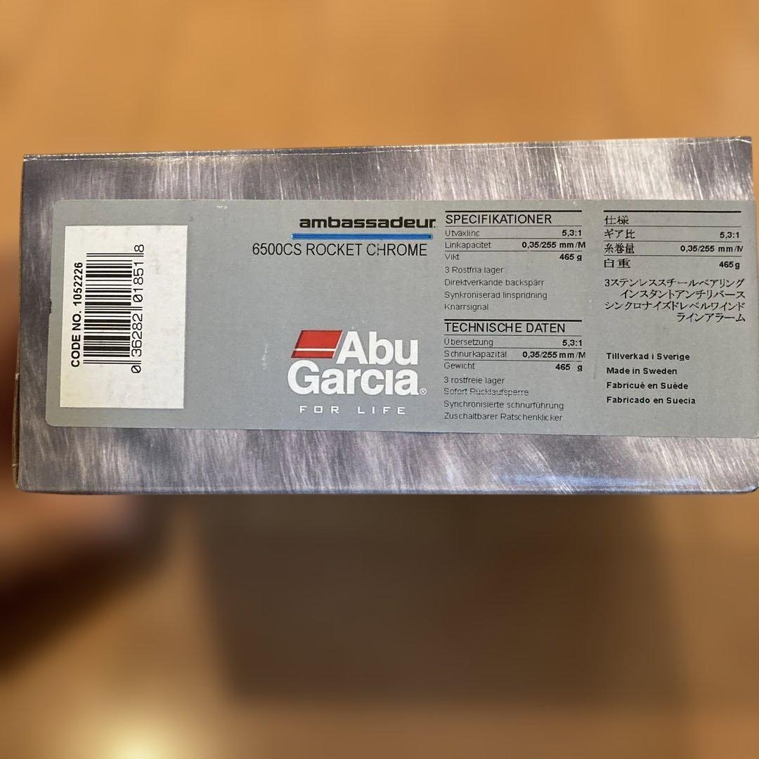【未使用】Abu Garcia Ambassadeur 6500CS