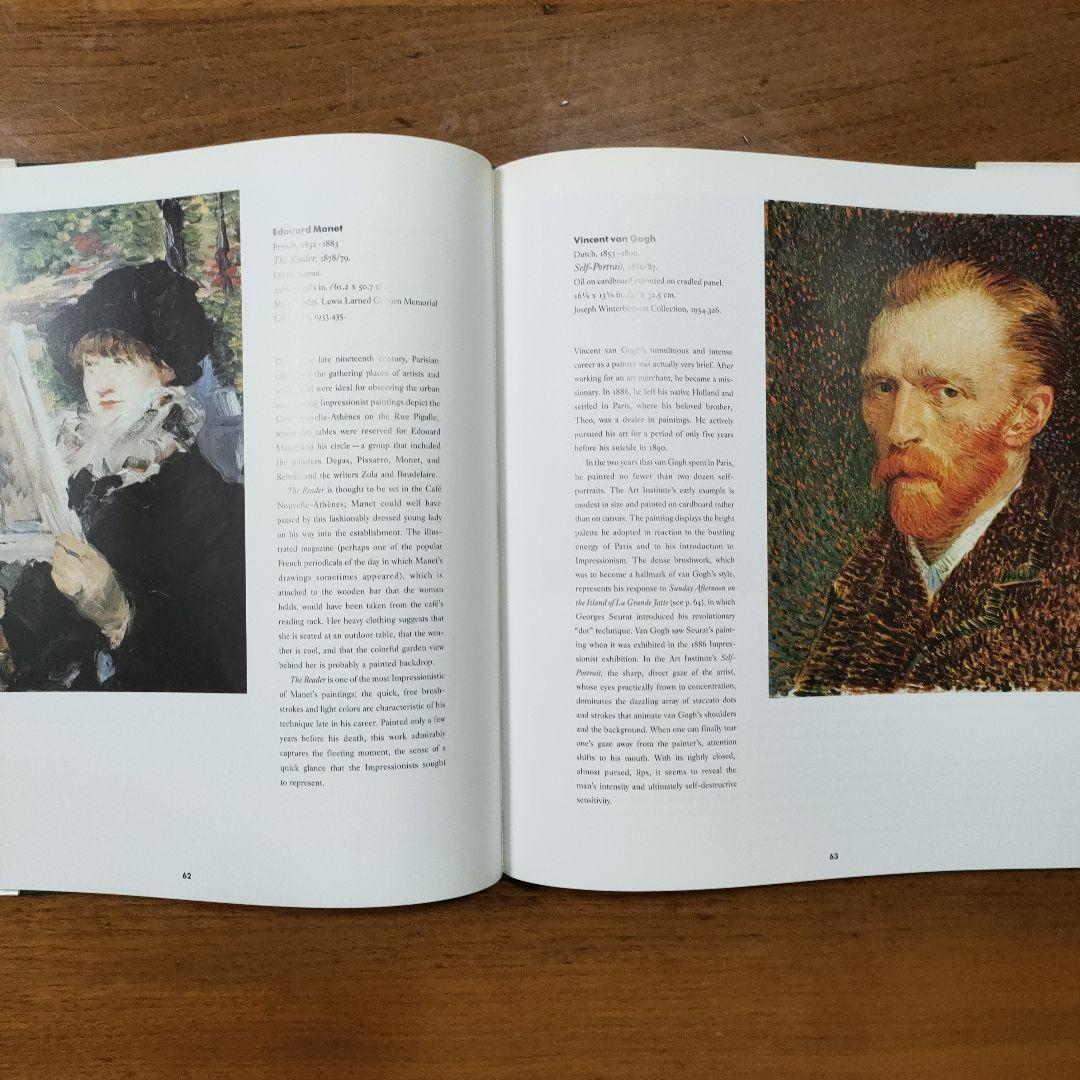 洋書 シカゴ美術館画集 MASTER PAINTINGS CHICAGO