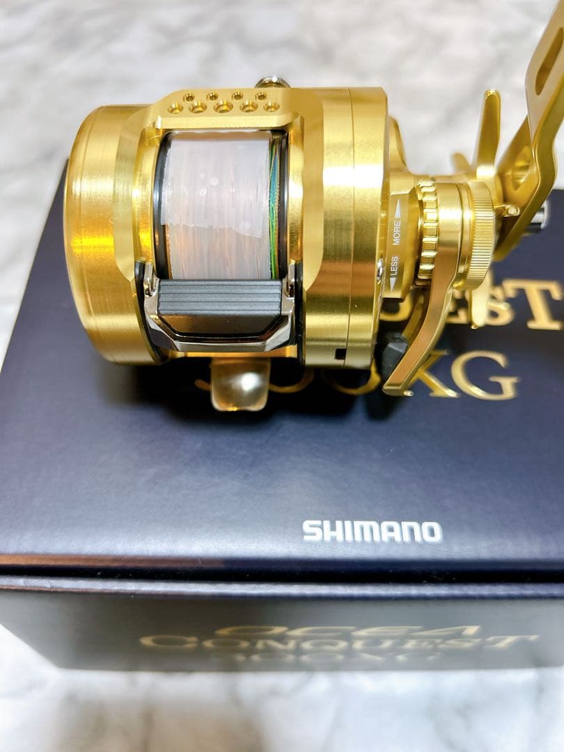 【セール特価】 ⭐️極美品⭐️シマノ 22 オシアコンクエスト 300XG 右巻き