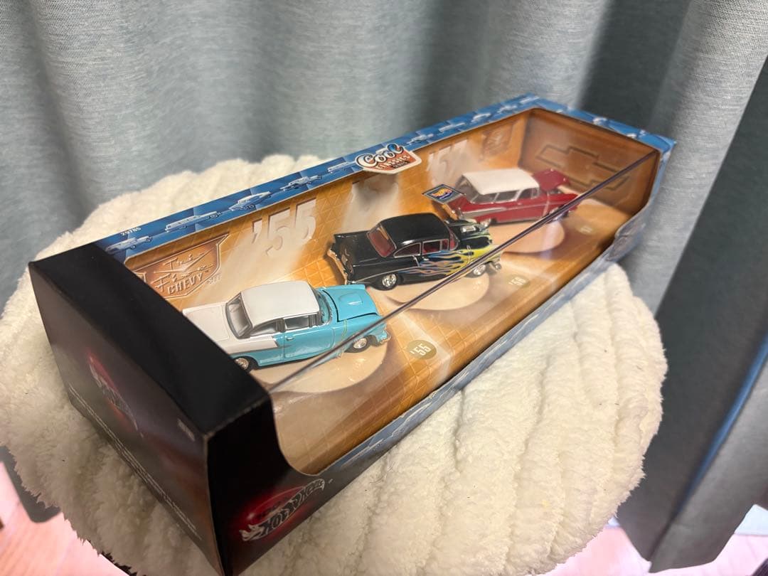 ホットウィール ’55-’57 Chevy 3台セット