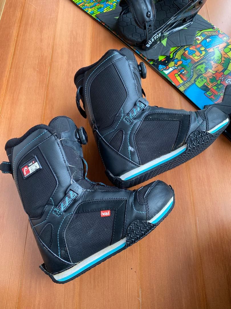 BURTONバートン スノーボード・バインディング & Headブーツ のセット
