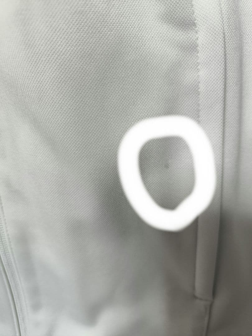 【訳あり】adidas Chelsea FC アンセムジャケットMワッペン　白赤