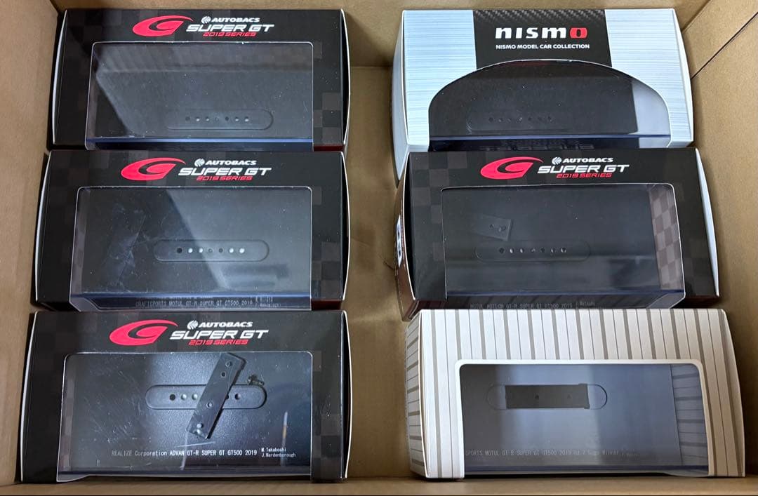 【超レア】2019スーパーGT GT500日産GT-Rエブロ製6台フルセット