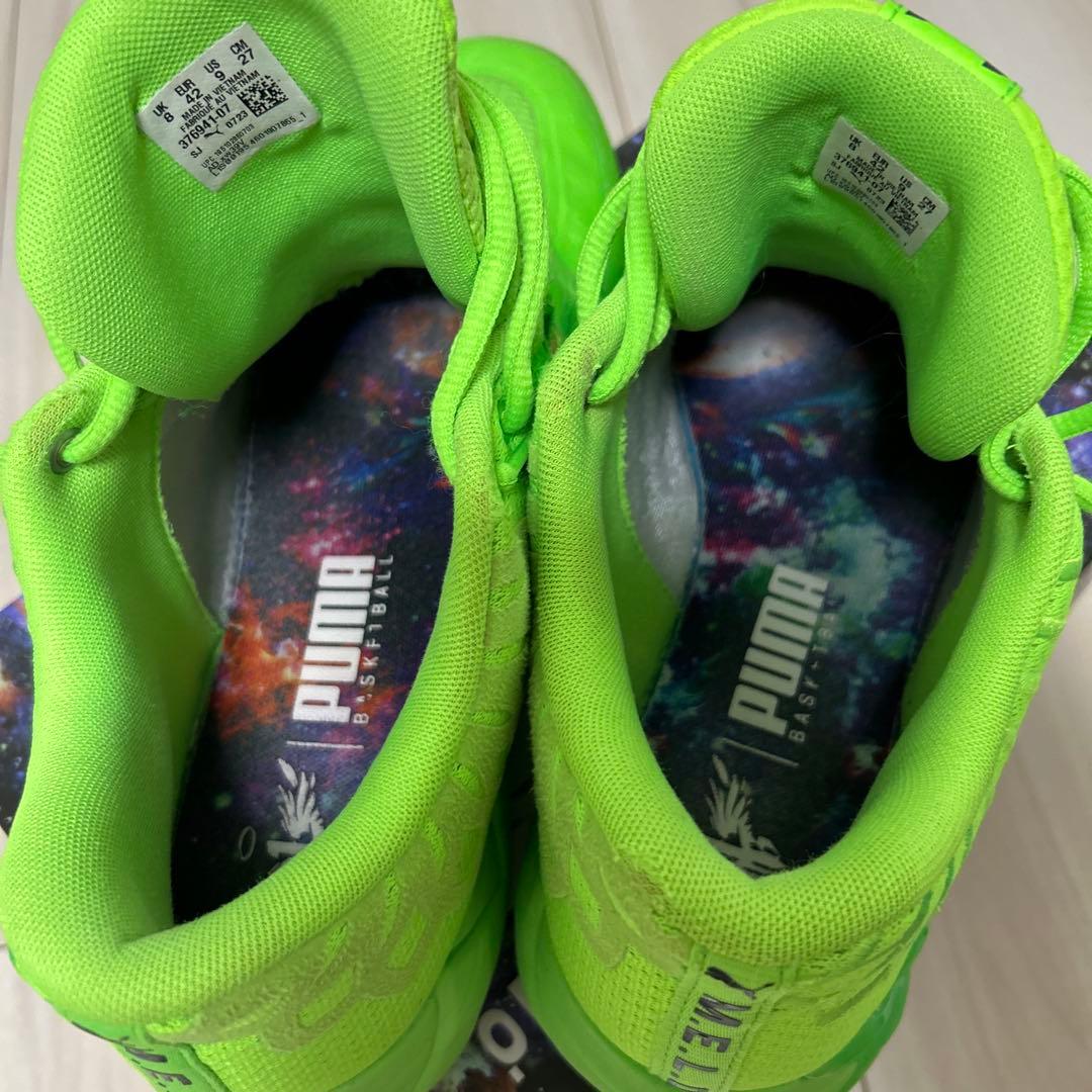 PUMA MB01 蛍光グリーン