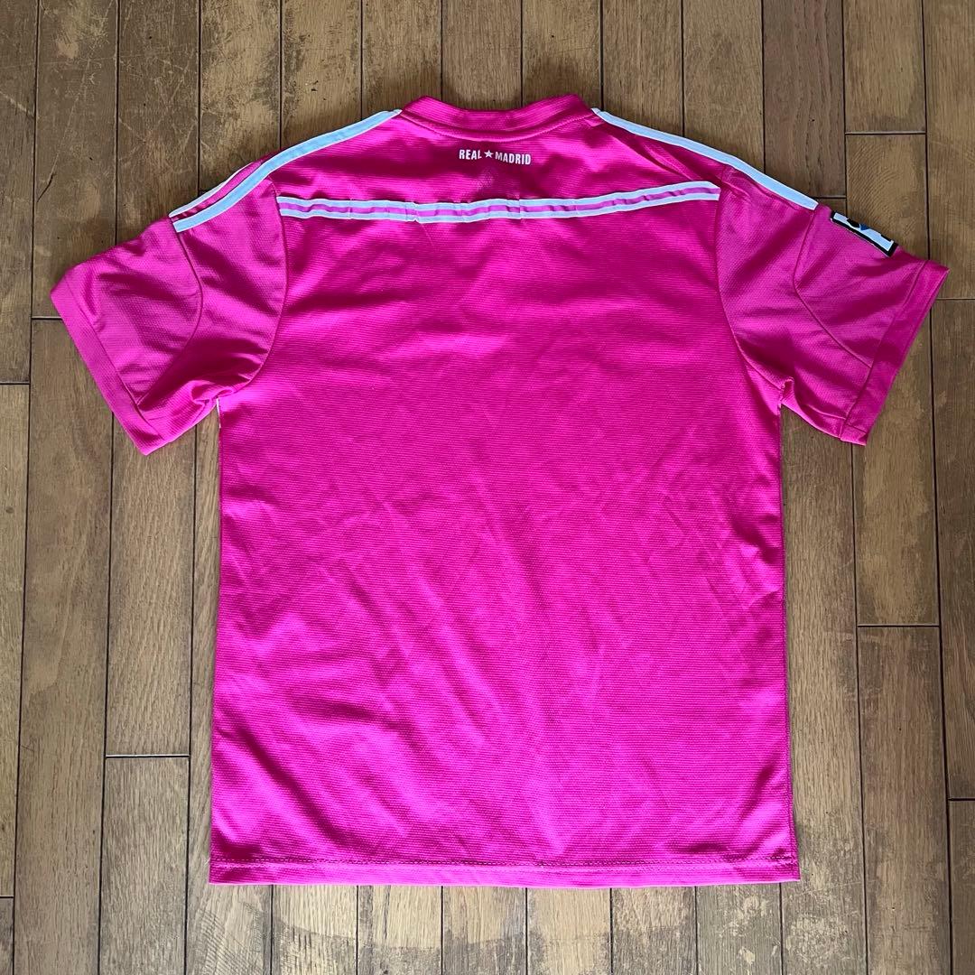 adidas レアル・マドリード ピンク 半袖シャツ
