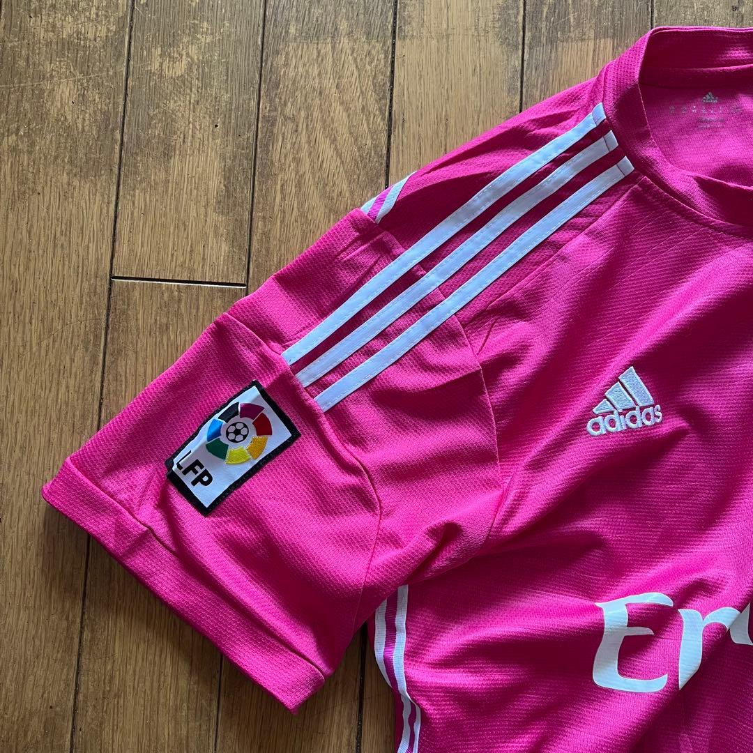 adidas レアル・マドリード ピンク 半袖シャツ
