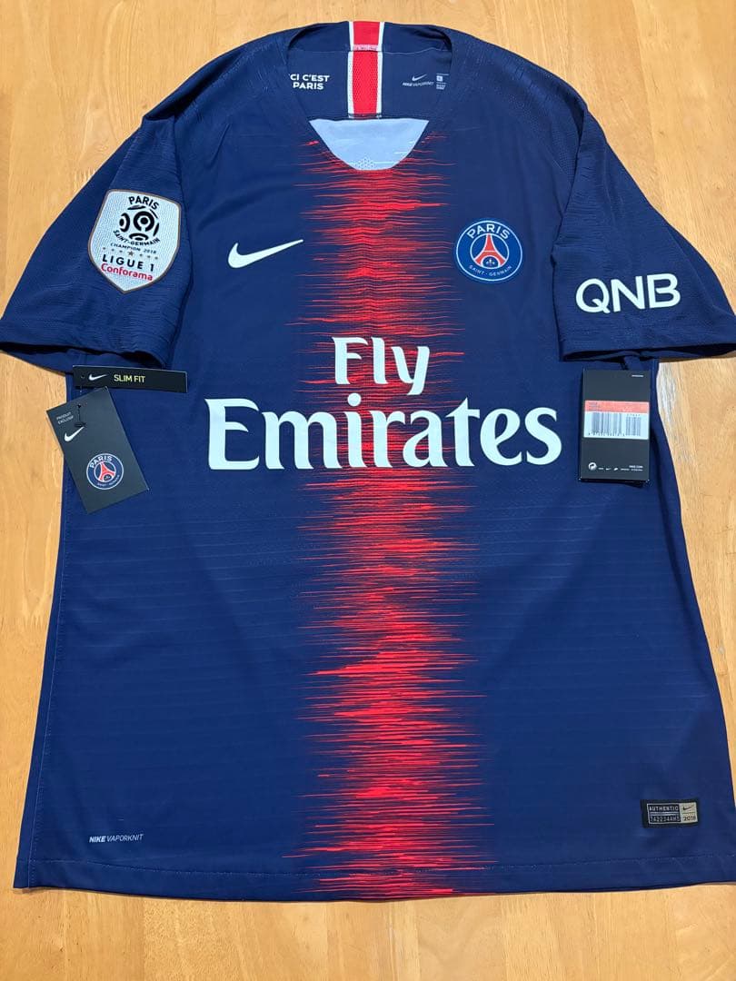 特価 正規 新品 オーセンティック パリサンジェルマン 18/19 エムバペ L