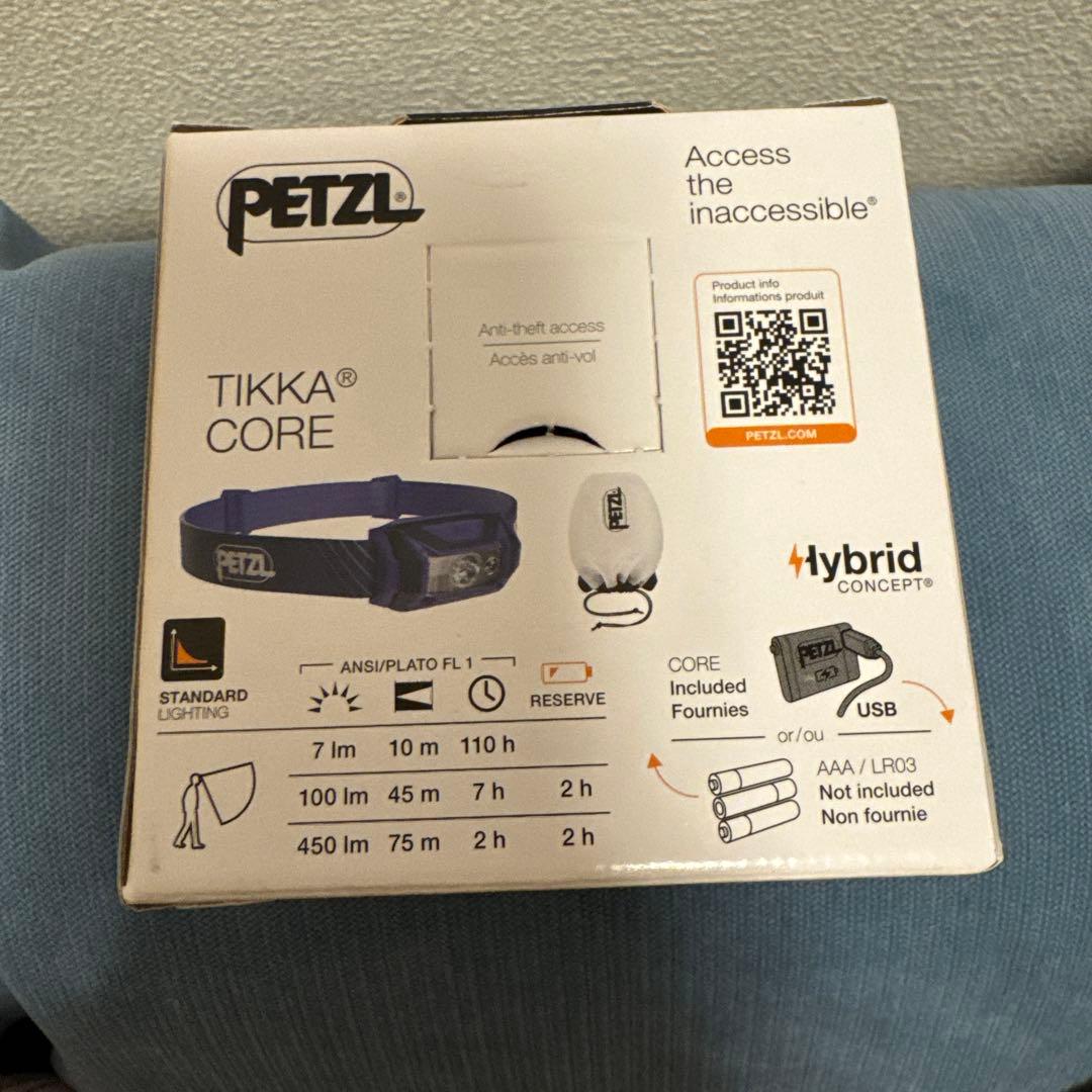 ライト・ランタン PETZL TIKKA CORE450