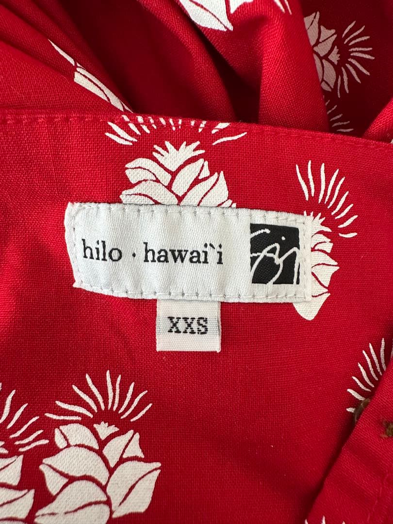 hilo hawaii フラダンス リゾート 花柄キャミワンピース XXS