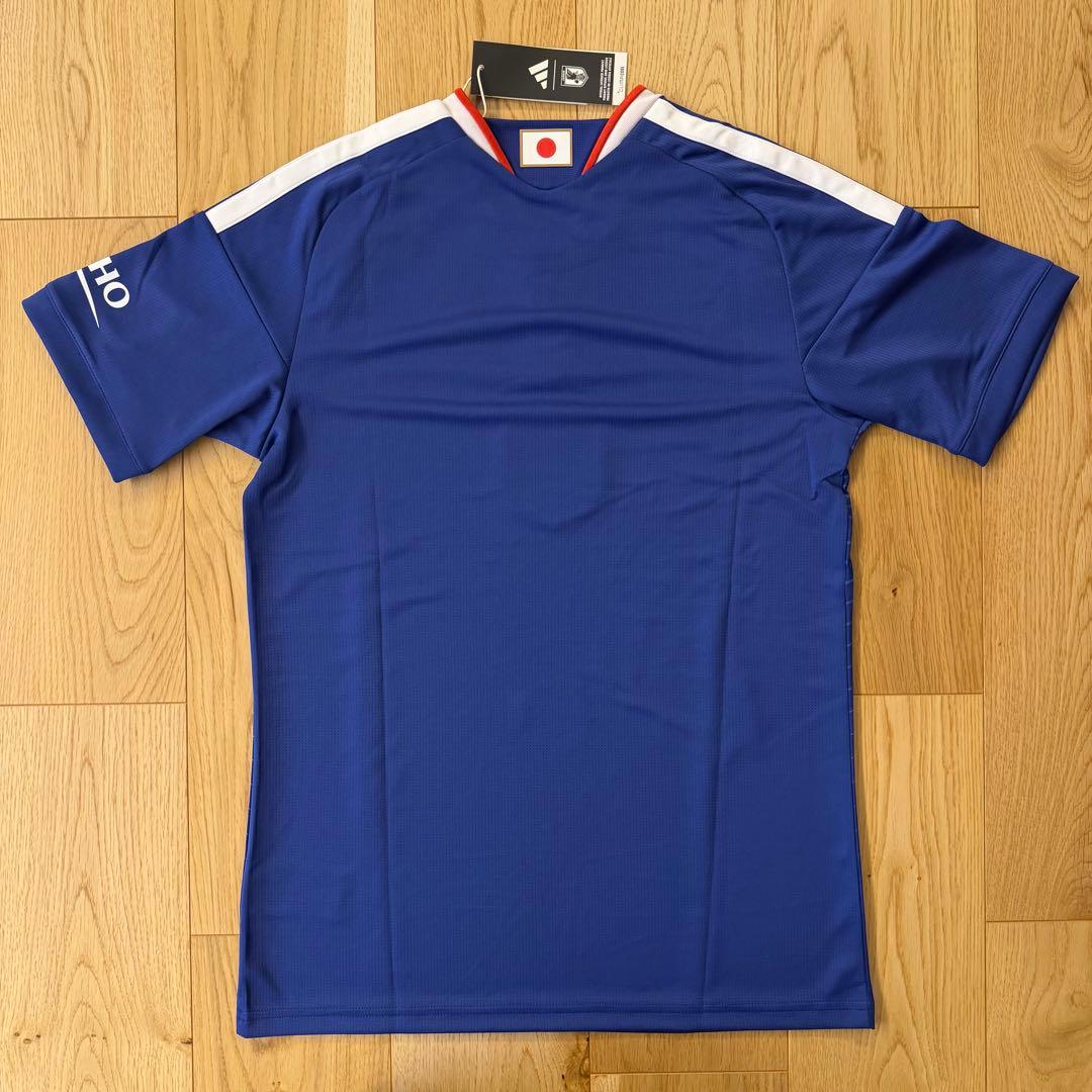 【新品未使用】レア2026年サッカー日本代表レプリカユニフォームM（みずほ銀行）