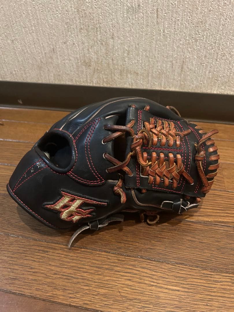 【美品】ハイゴールド　技極　硬式内野手用グラブ