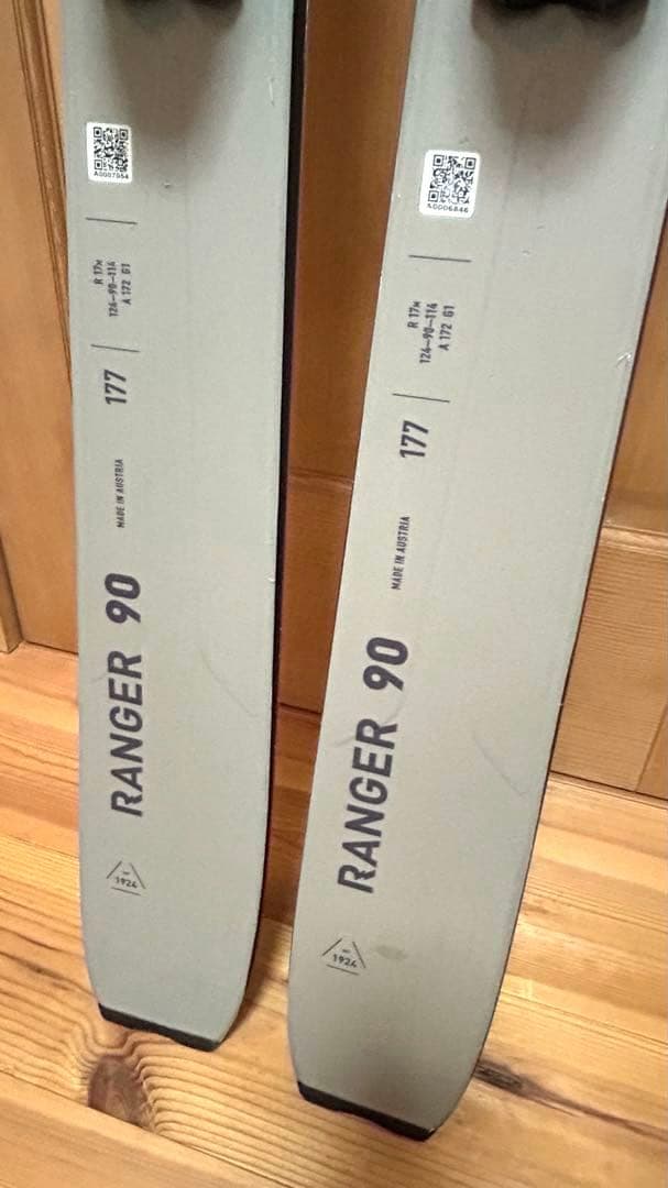 FISCHER RANGER90 177 22-23 美品 チューン済 現行同等