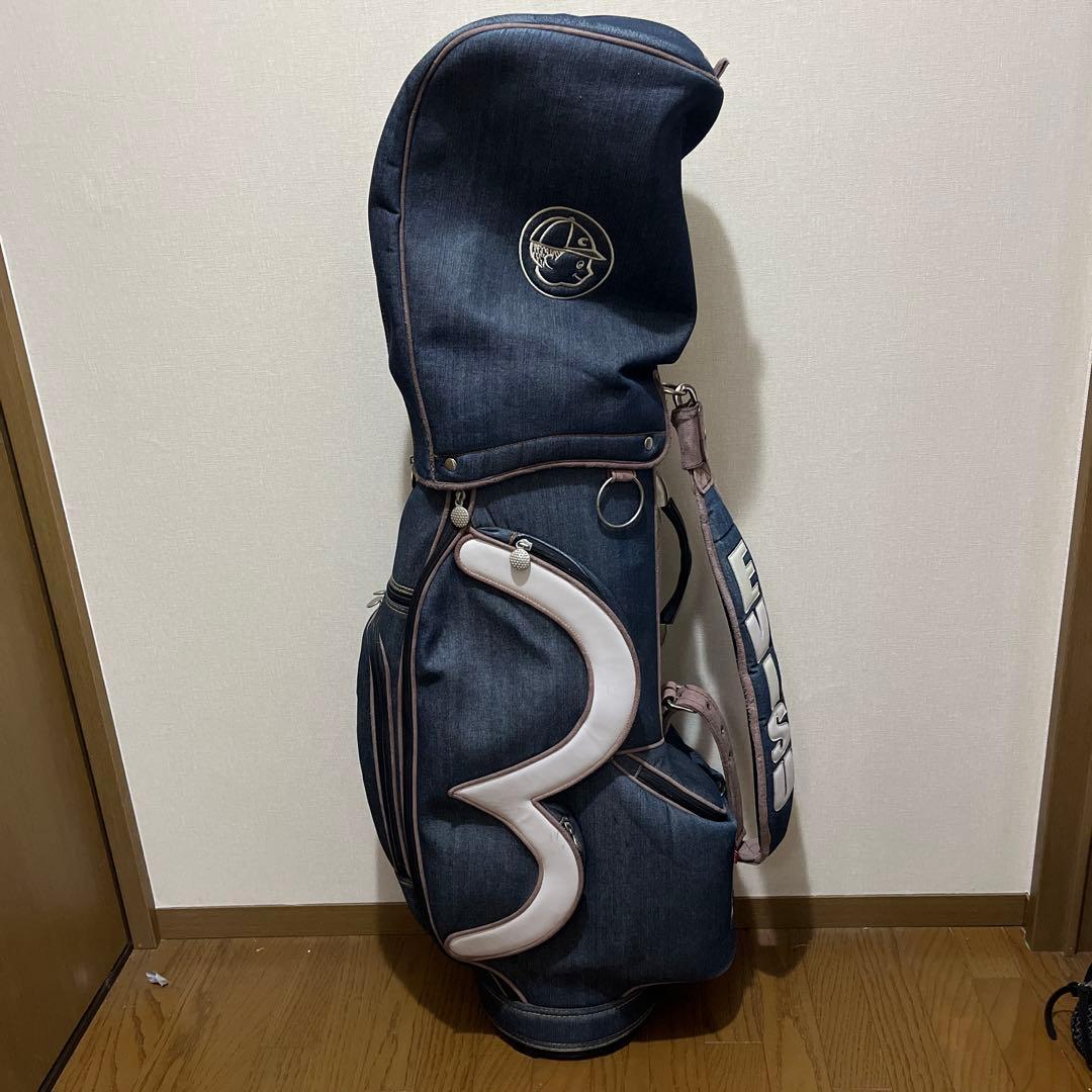 激レア　EVISU デニム ゴルフキャディバッグ