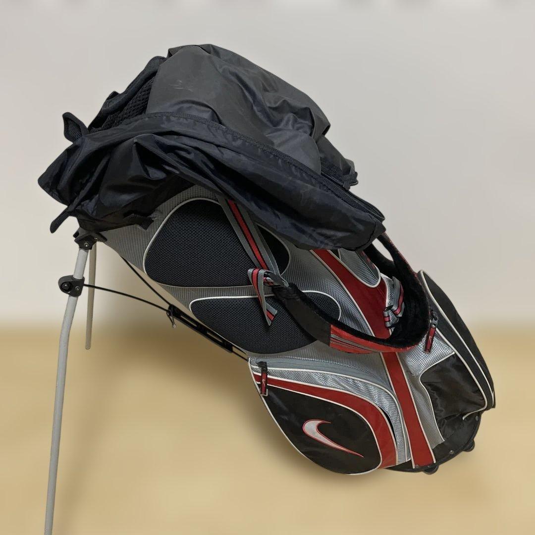 Nike キャディバッグ 黒 赤
