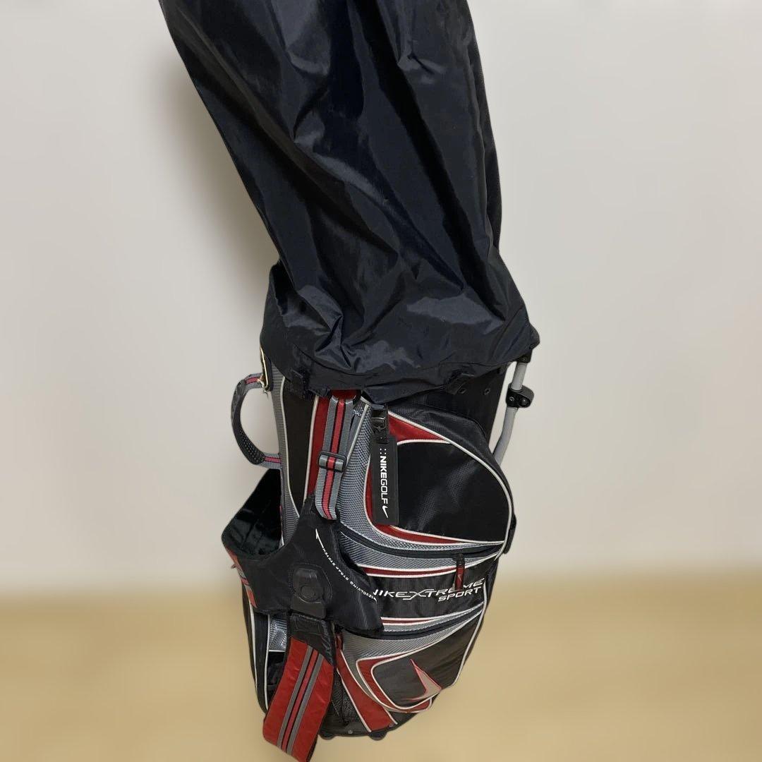 Nike キャディバッグ 黒 赤