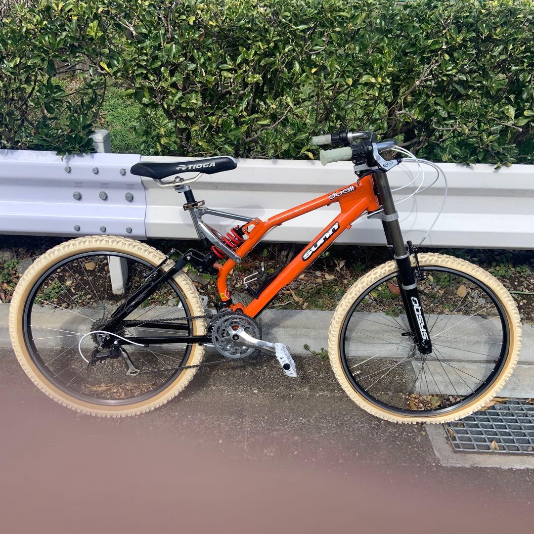 値下げ　ビンテージ　90s OLD MTB SUNN デュアル