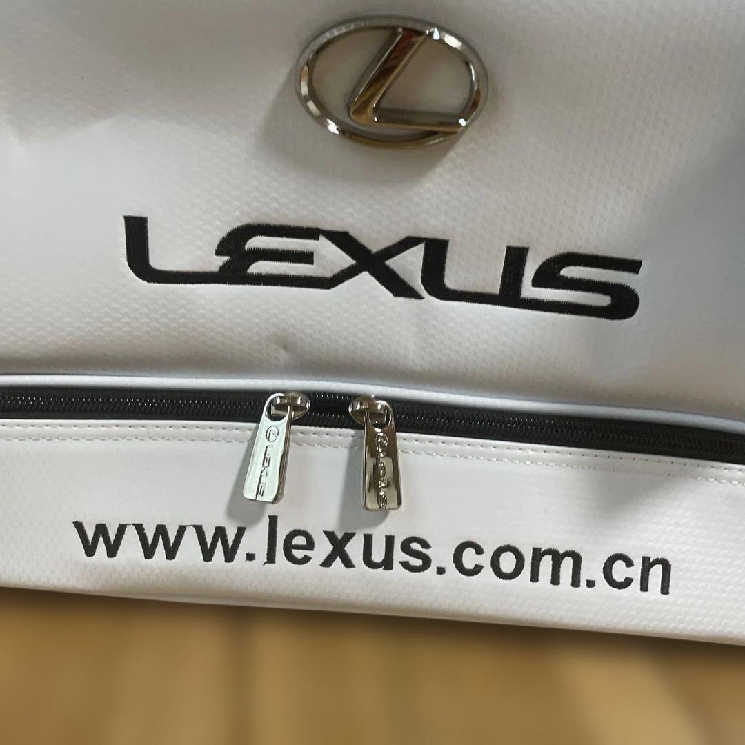 LEXUS ゴルフバッグ ホワイト