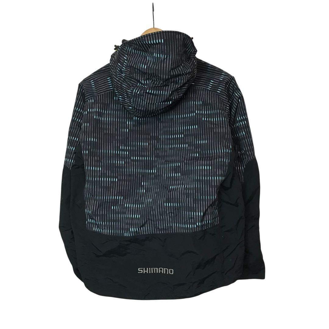 SHIMANO シマノ　フルジップ中綿ジャケット　DRYSHIELD 刺繍ロゴ
