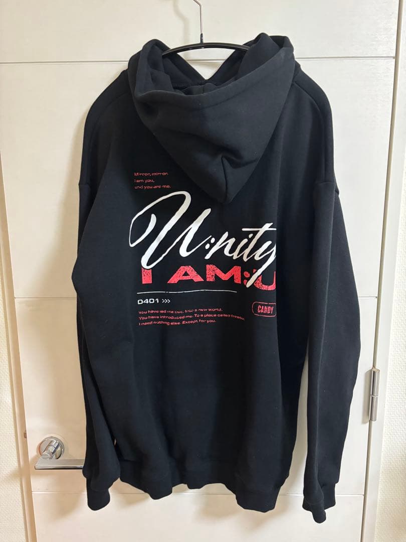 【値下げ可】中島健人 I AM U Hoodie Black Big 黒